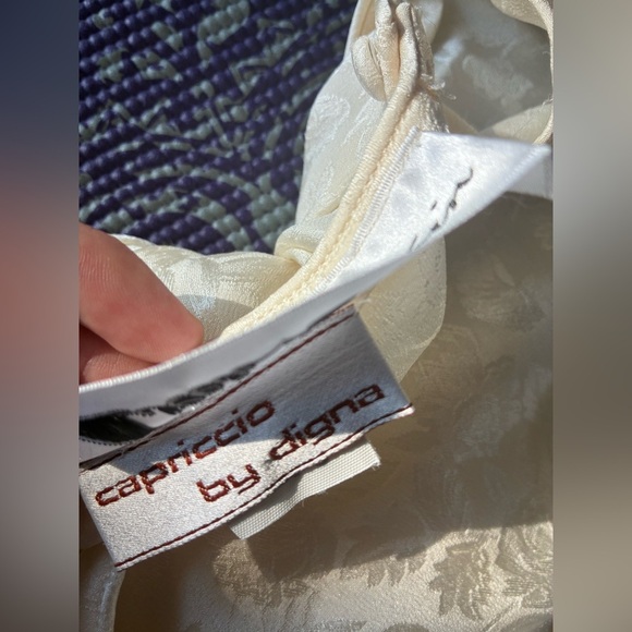 Vintage Lillie Rubin x Capriccio by Digna 80’s Silk Gown USA Made Wedding 8 - Picture 5 of 16